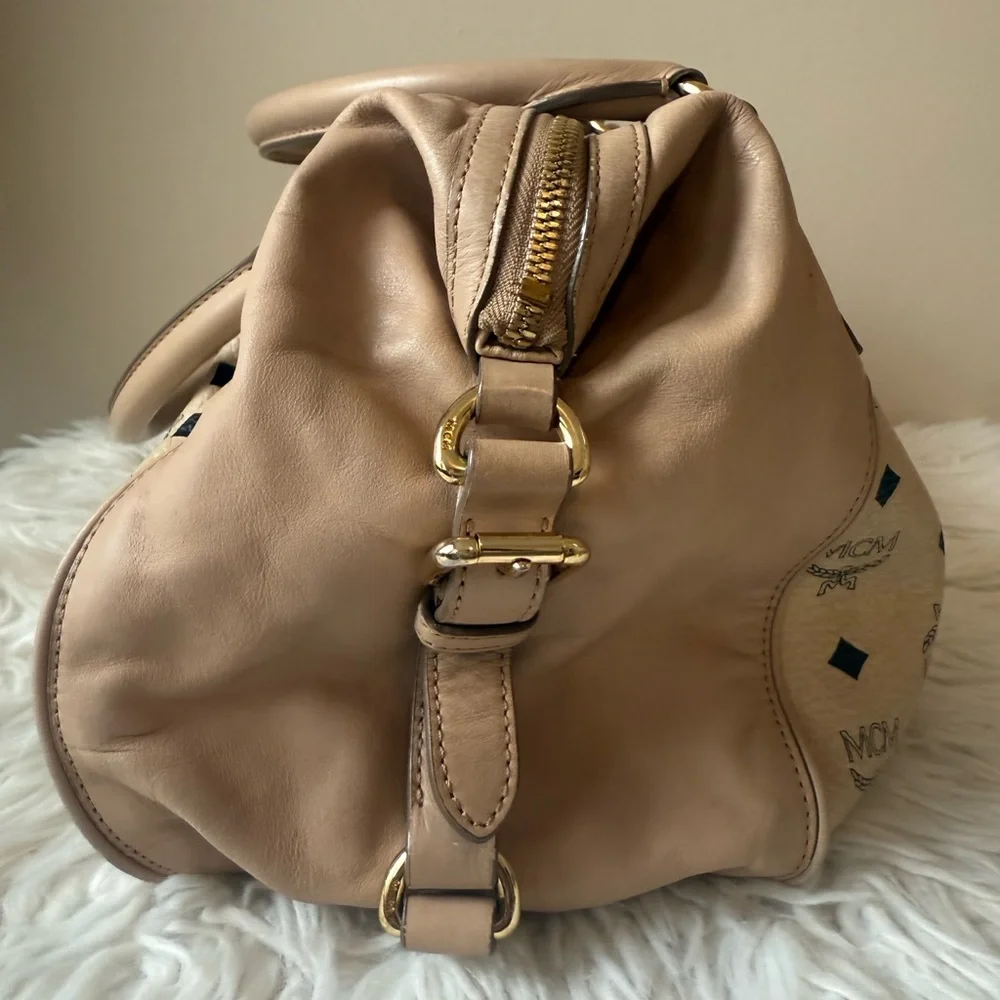 MCM Beige Visetos bag - Picture 5 of 16